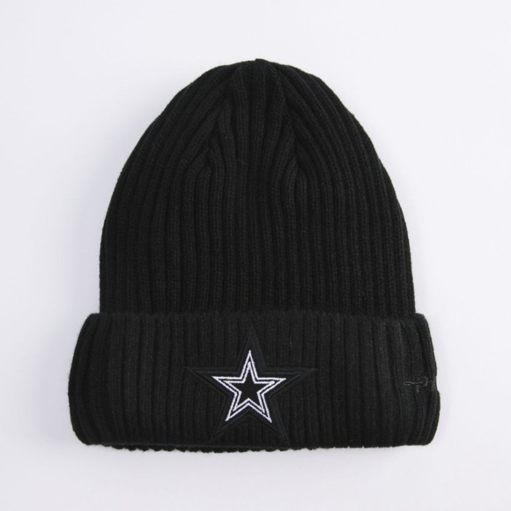 Pro Standard NFL Dallas Cowboys Paint The‎ City Beanie Black Unisex Ribbed NWT